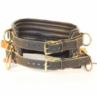 Lineman Body Belt 4-Dee D24 c/w Tongue Buckle Upper & Lower, Leather Material Inside Of Belt